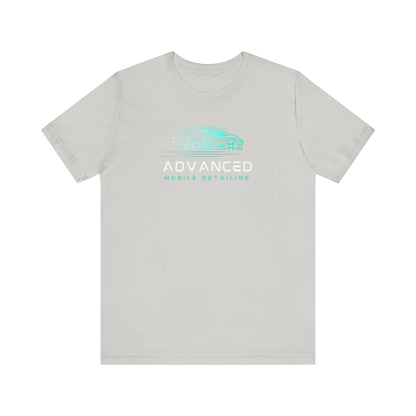Advanced Mobile Detailing, Super soft style, Unisex Tee, Car Enthusiast Shirt, Automotive Gift, Stylish Car Wash Tee, Perfect for Mechanics, Birthday or Holiday Gift