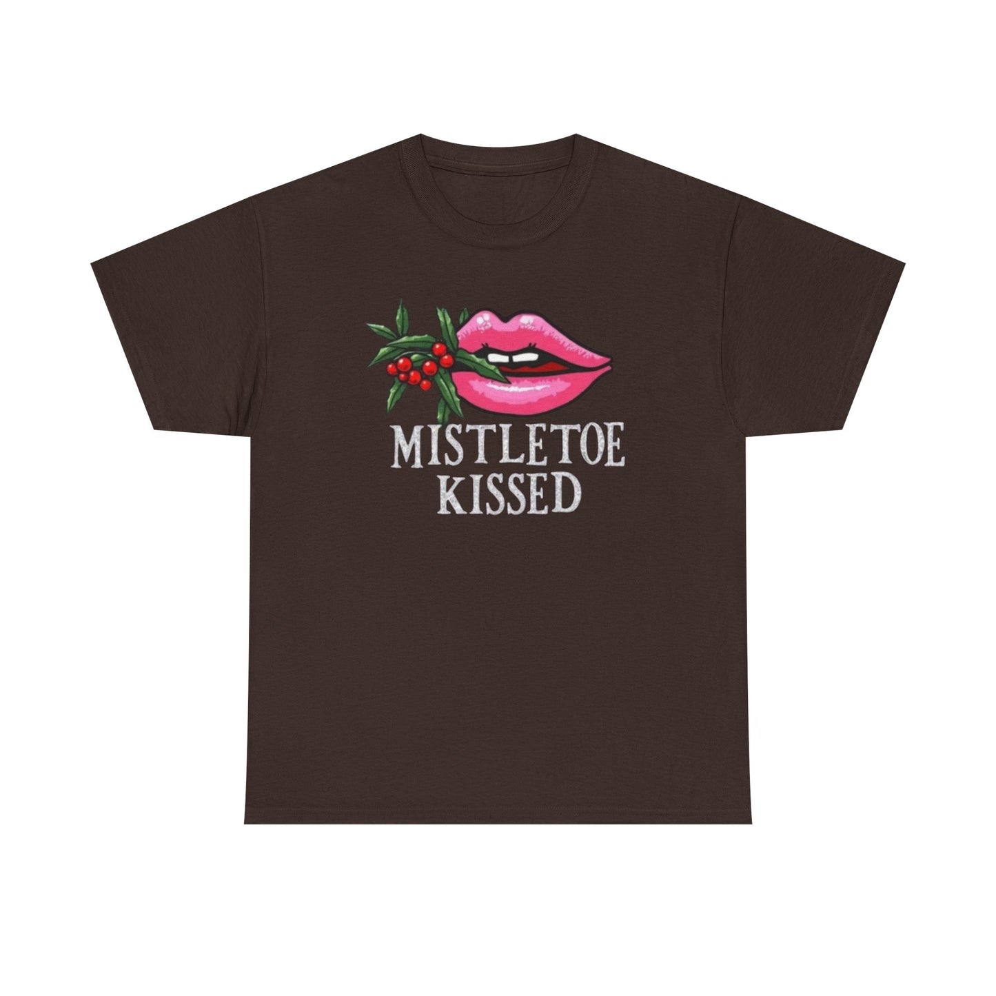 Mistletoe Kissed, Unisex Heavy Cotton Tee