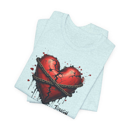 Broken Heart — 'Tough Love' Barbed Heart Graphic Tee