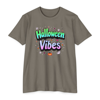 Halloween Vibes tee, Unisex T-Shirt, Spooky Graphic Tee, Fall Fashion, Halloween Costume, Casual Wear, Trick or Treat Shirt