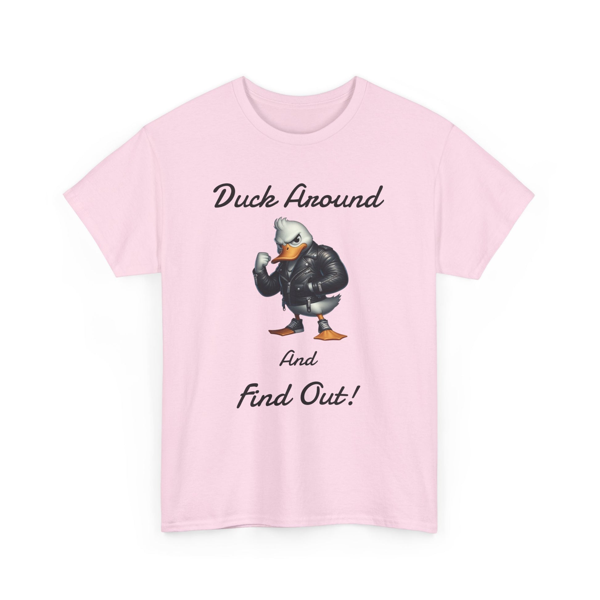 Duck Around, Unisex Heavy Cotton Tee - Psychonaut Swag
