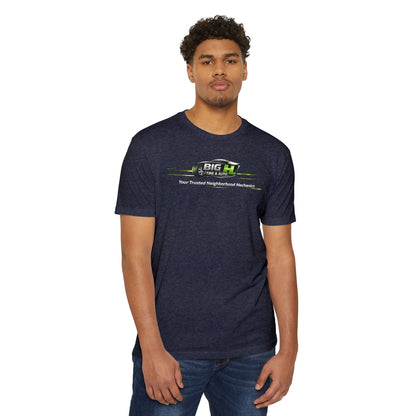 Mechanic Big H, Unisex CVC Jersey T-shirt
