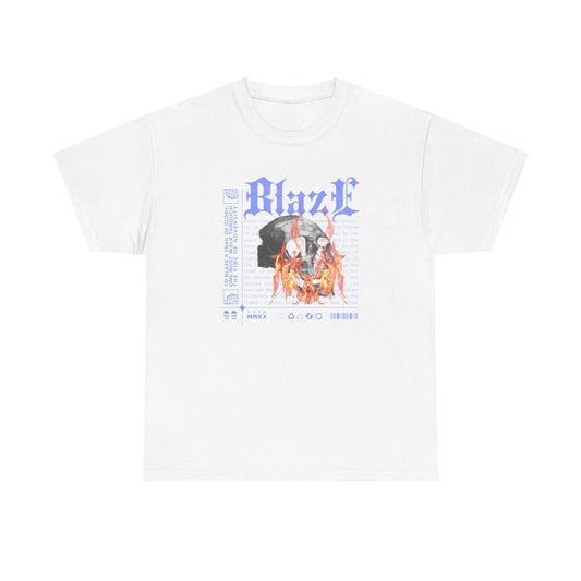 Blaze Moment Skull on Fire T-Shirt