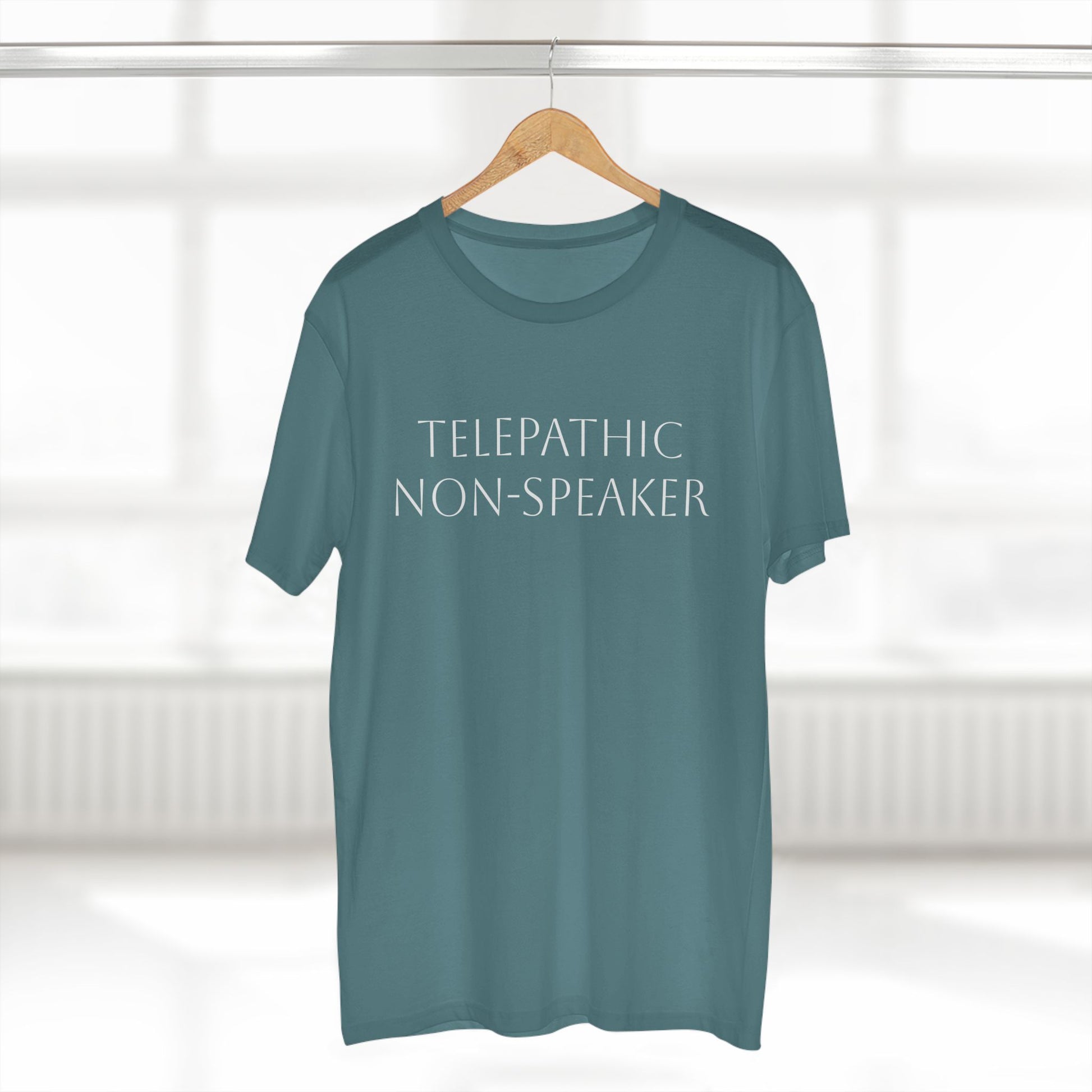 Telepathic Non-Speaker, Adult Staple Tee - Psychonaut Swag
