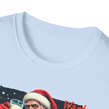 Santa Post-Workout Milk T-Shirt