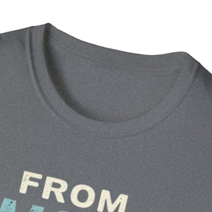 Woke to Right, Graphic Tee - From Woke to Right, Casual Wear, Gift for Friends, Statement T-Shirt, Everyday Fashion, Political Humor - Psychonaut Swag