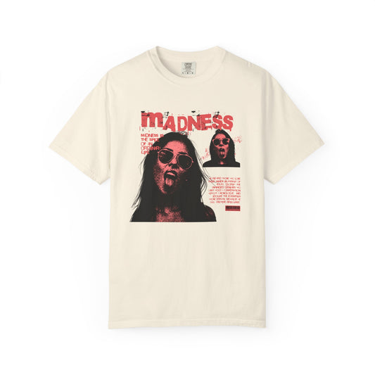 Madness Vintage Photo Graphic T‑Shirt