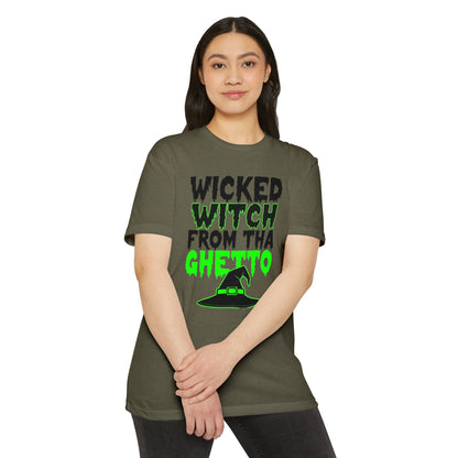 Wicked Witch T-Shirt, Funny Halloween Tee, Unisex Graphic Shirt, Spooky Costume Top, Autumn Celebration Apparel