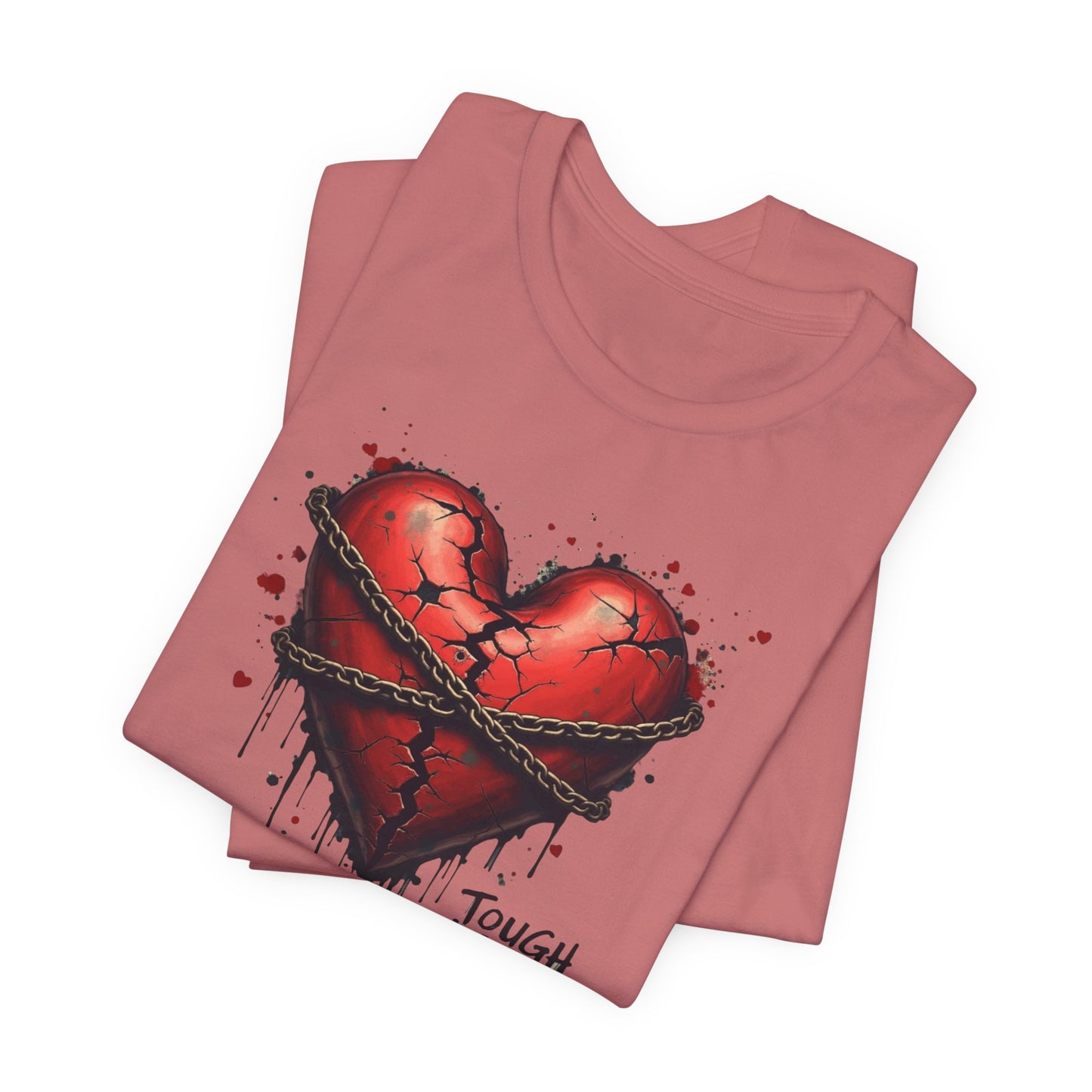 Broken Heart — 'Tough Love' Barbed Heart Graphic Tee