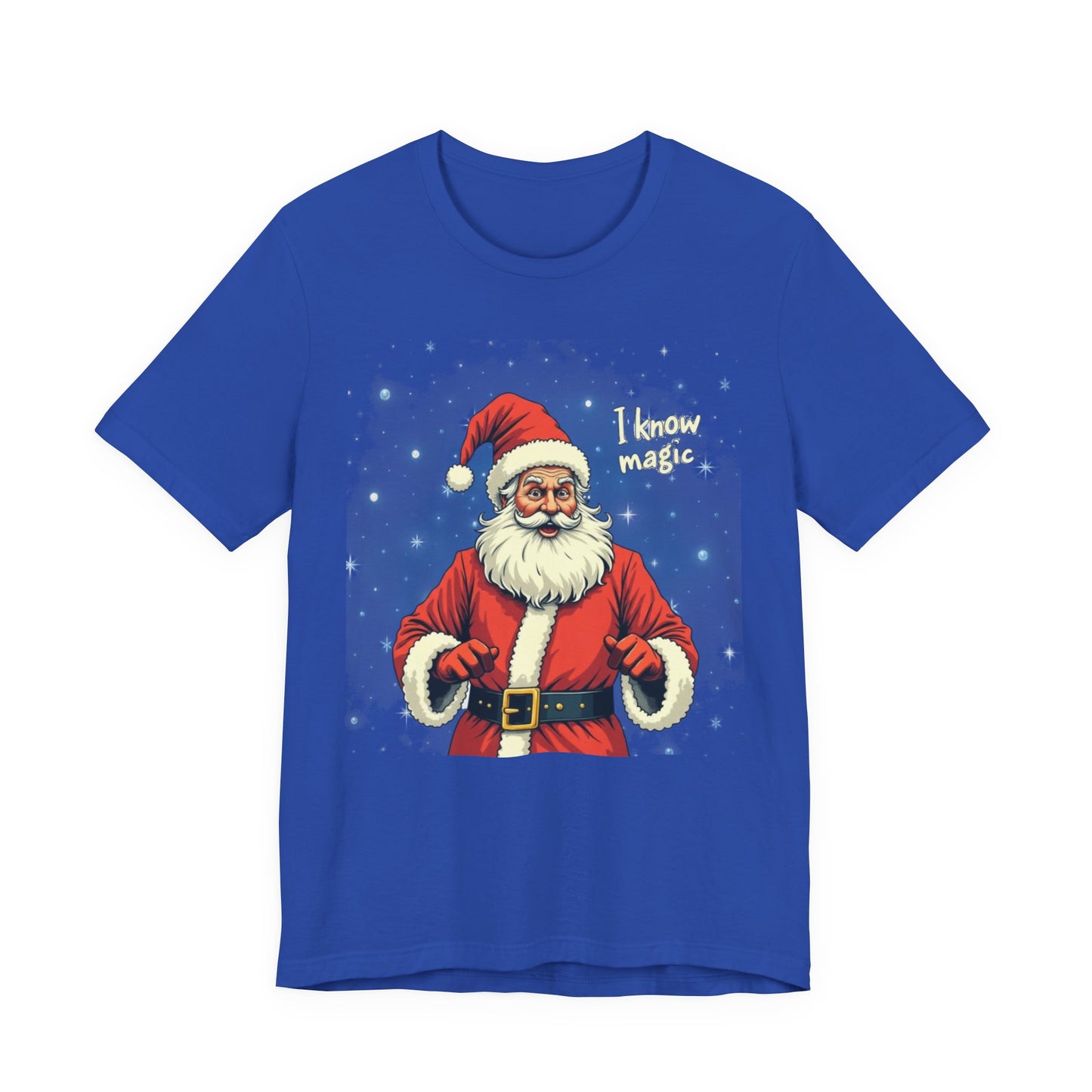 Santa Wizard Christmas Tee