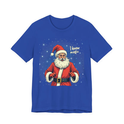 Santa Wizard Christmas Tee