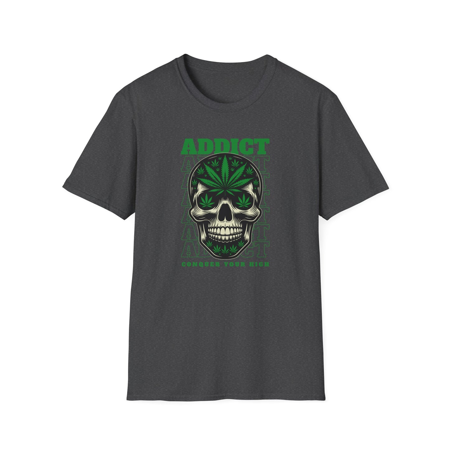 Cannabis Addict T-Shirt — Funny Marijuana Graphic Tee