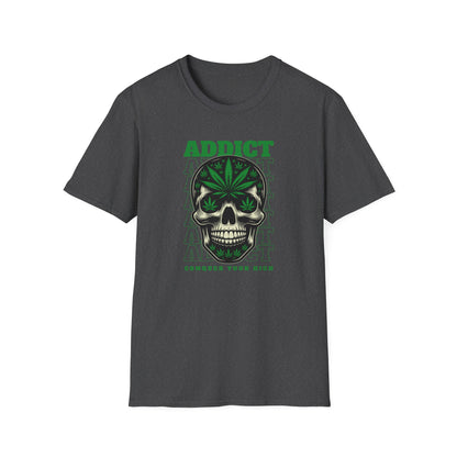 Cannabis Addict T-Shirt — Funny Marijuana Graphic Tee