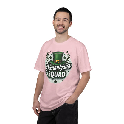 Shenanigan’s Squad T-Shirt — St. Patrick’s Day Leprechaun Hat Tee