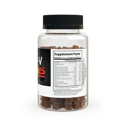 Sup Bro Multi-V Gummies, Multivitamin Gummies for Adults (60 Gummies) Sup Bro Supplement