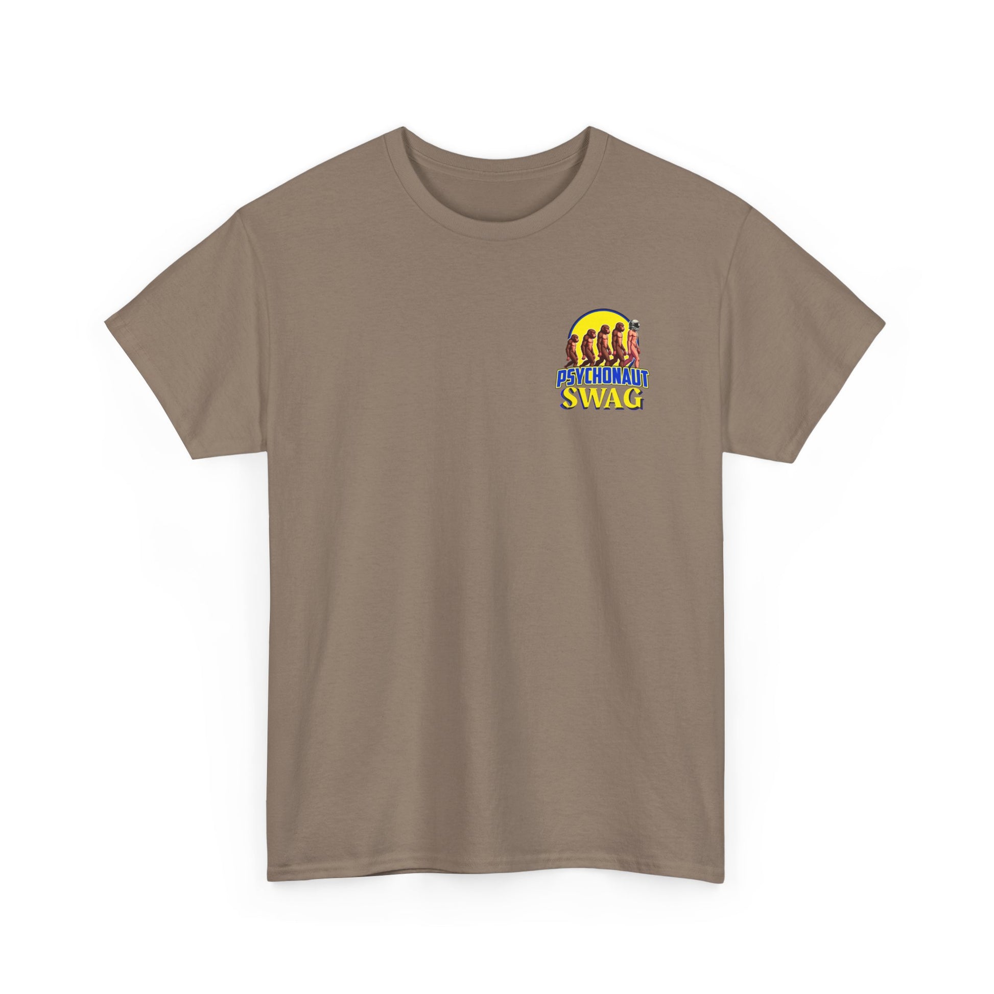 Colorful Retro Style Unisex Heavy Cotton Tee, Graphic Tee, Casual Wear, Gift Idea, Summer Fashion, Festival Outfit - Psychonaut Swag