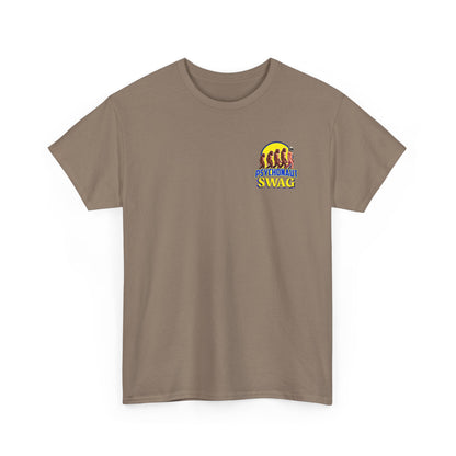 Colorful Retro Style Unisex Heavy Cotton Tee, Graphic Tee, Casual Wear, Gift Idea, Summer Fashion, Festival Outfit - Psychonaut Swag