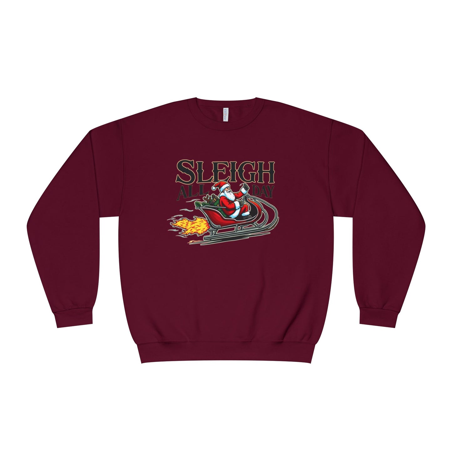 Sleigh All Day, Unisex NuBlend® Crewneck Sweatshirt