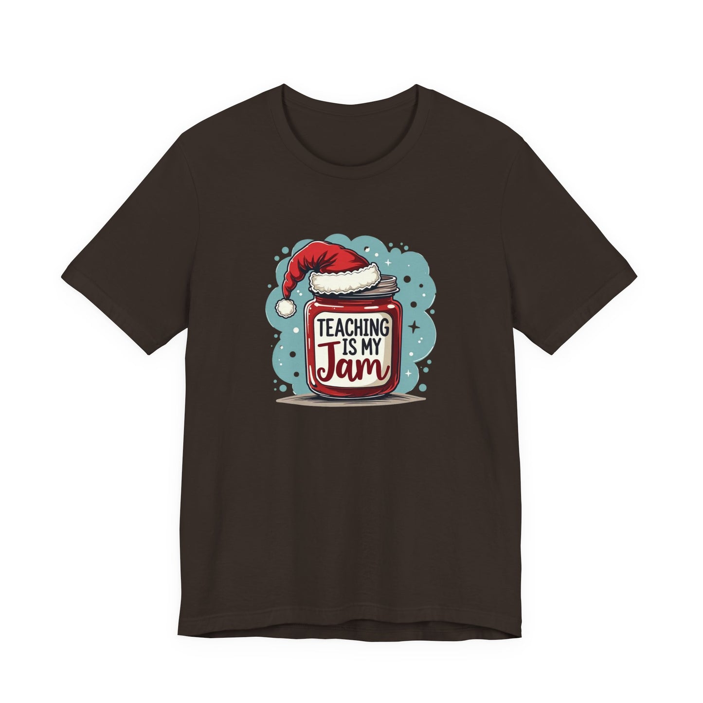 Teaching Is My Jam T‑Shirt — Cute Christmas Teacher Gift Tee