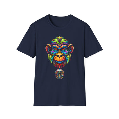 Stoned Ape, Psychedelic Unisex Softstyle T-Shirt
