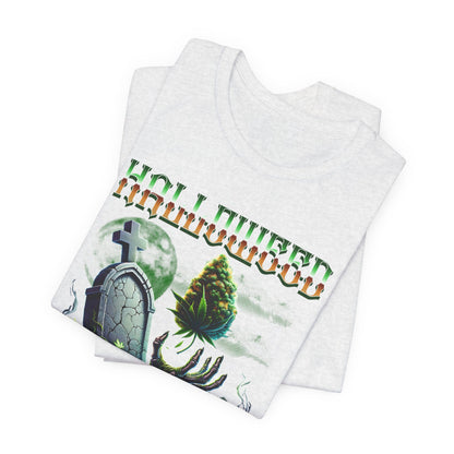 Halloweed, Haunted Herb, Unisex Jersey Short Sleeve Tee