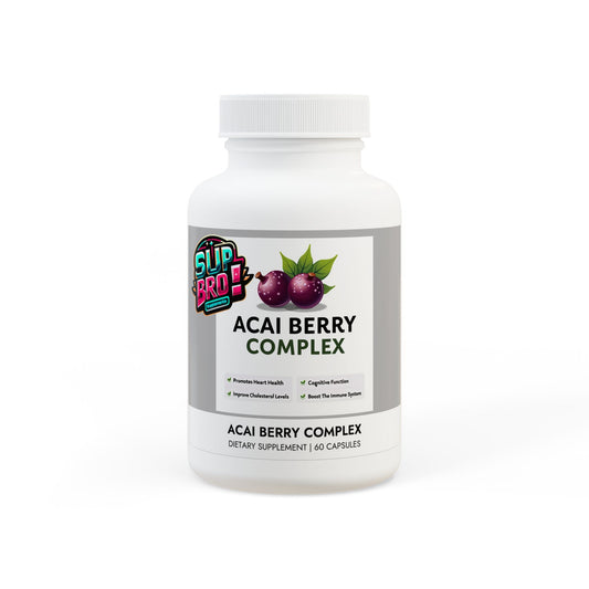 Acai Berry Complex Antioxidant Supplement — 60 Capsules
