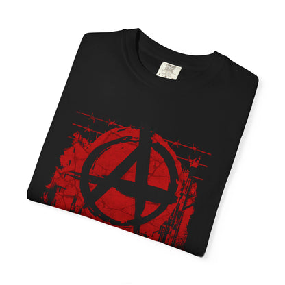 Anarchy in the Streets, Unisex Garment-Dyed T-shirt