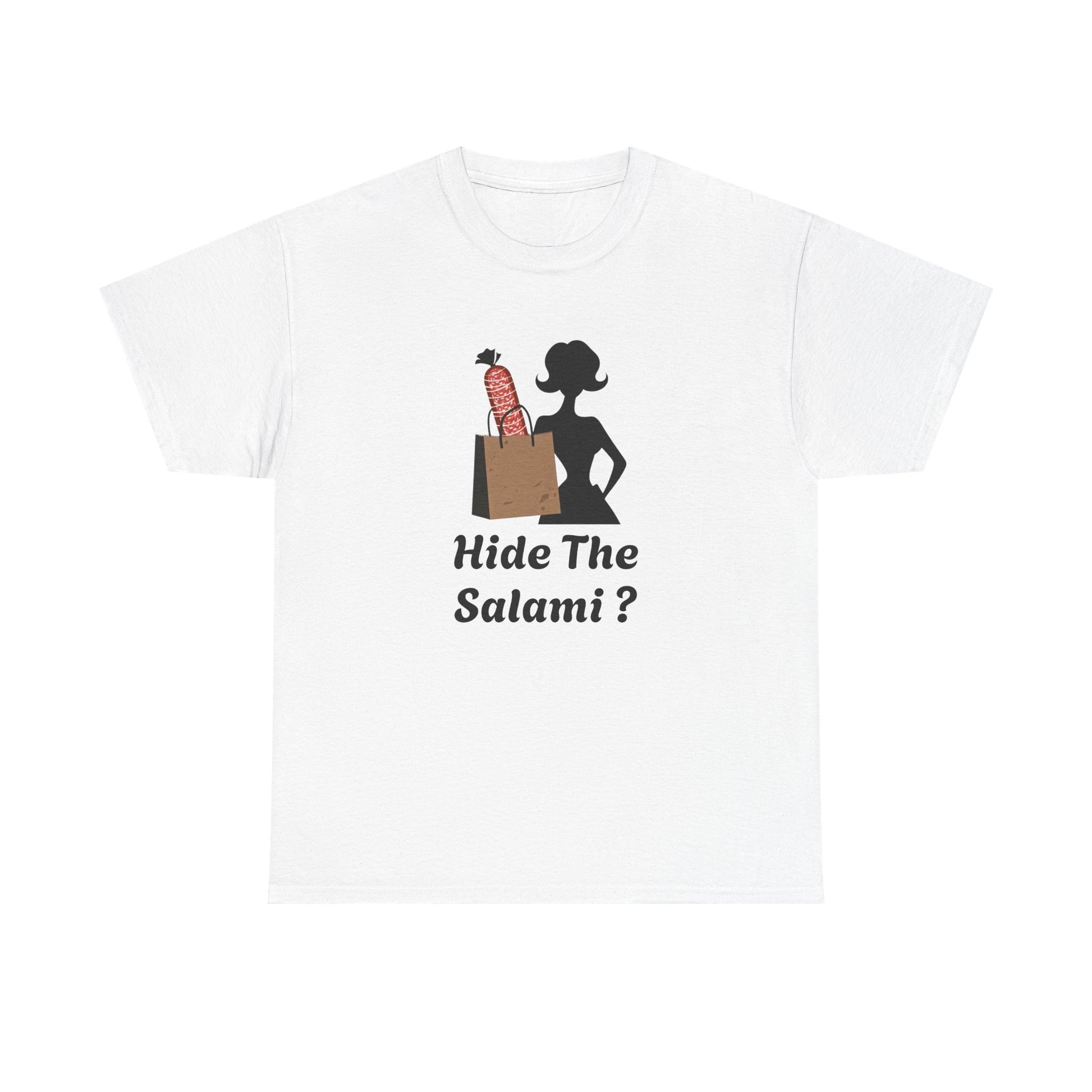 Hide the Salami Tee, Unisex Heavy Cotton Tee - Psychonaut Swag