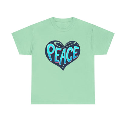 Peace Heart Tee - Psychonaut Swag