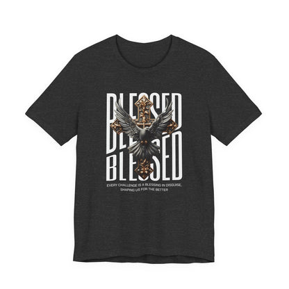 Blessed Dove Tee — Christian Faith Graphic T-Shirt