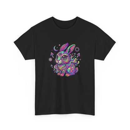 Psychedelic Bunny, Unisex Heavy Cotton Tee