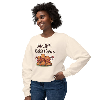 Cute Little Cookie Crew Sweatshirt – Holiday Gingerbread Family Crewneck