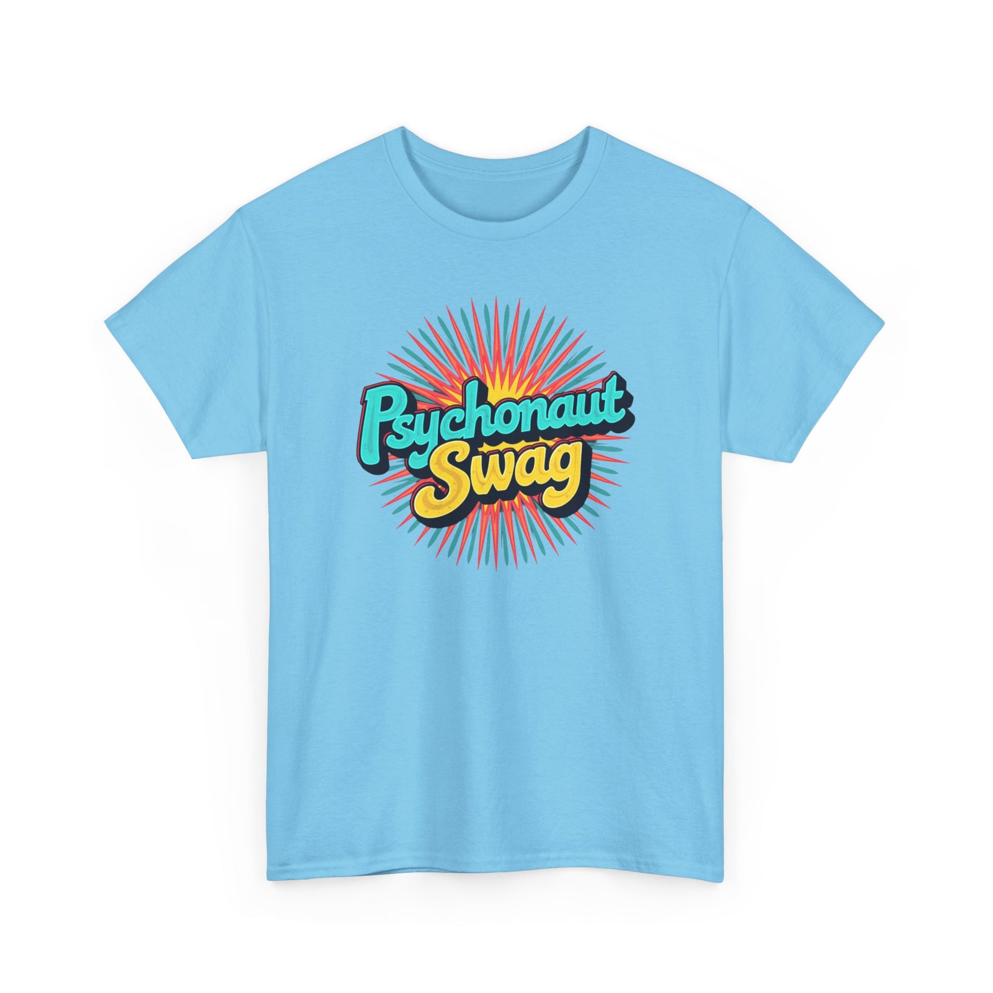 Psychonaut Swag, Atom light Tee, Psychedelic Graphic Tee, Unisex Heavy Cotton Tee, Casual Wear, Music Festival Shirt, Gift for Stoners, Vintage Style T-Shirt - Psychonaut Swag