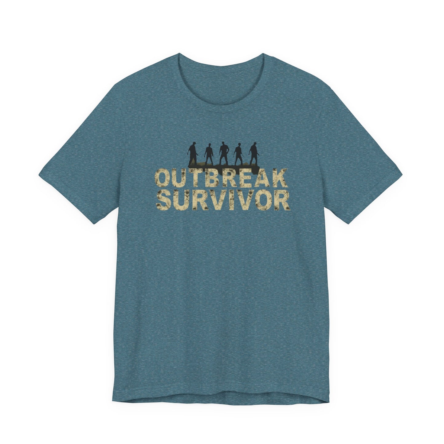 Outbreak Survivor Unisex Tee - Casual Survivalist T-Shirt, Gift for Survivors, Apocalypse Theme Apparel, Funny Quarantine Humor Shirt, [...]