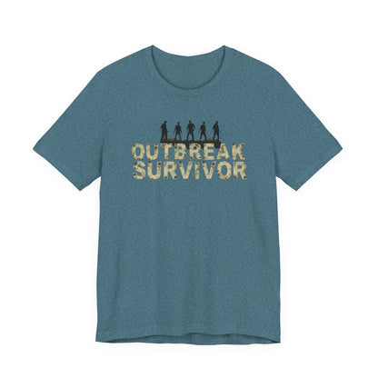 Outbreak Survivor Unisex Tee - Casual Survivalist T-Shirt, Gift for Survivors, Apocalypse Theme Apparel, Funny Quarantine Humor Shirt, [...]
