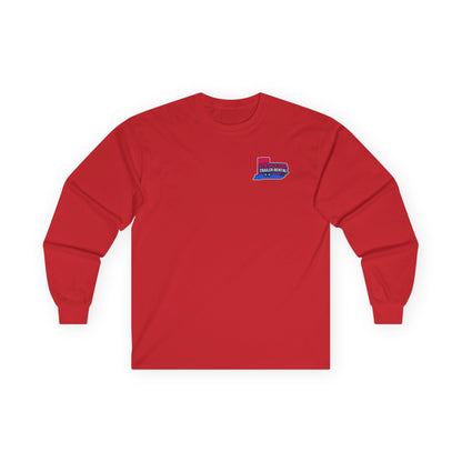 Kentuckiana small biz swag,  Long Sleeve Tee, Cozy Casual Wear, Everyday Comfort, Gift for Friends, Unisex Graphic Tee, Layering Essential