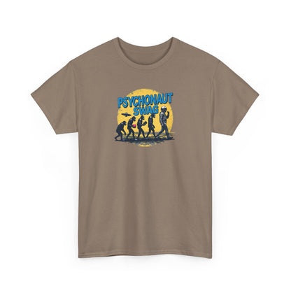 Psychonaut Swag Style Unisex Heavy Cotton Tee, Graphic Tee, Casual Wear, Gift Idea, Summer Fashion, Festival Outfit