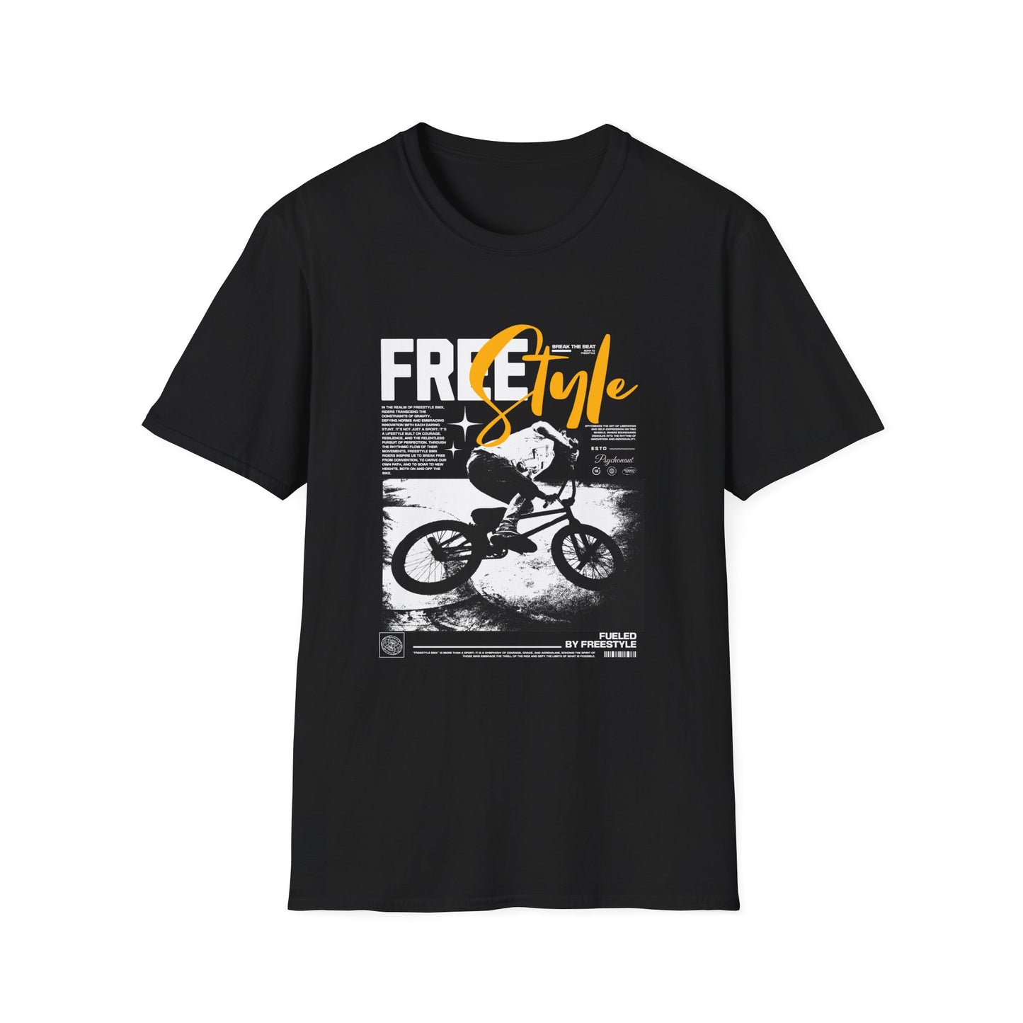 Freestyle BMX, Unisex Softstyle T-Shirt