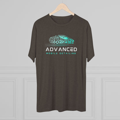 Advanced Mobile Detailing, Tri-blend, Tee | Car Enthusiast T-Shirt, Custom Auto Care Shirt, Gift for Car Lovers, Unique Vehicle Detailing Apparel