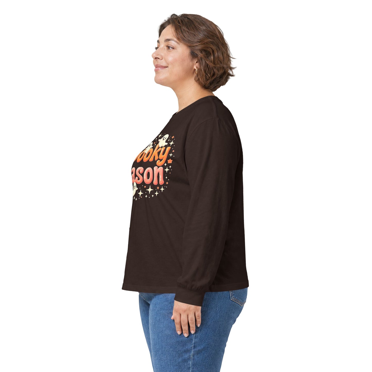 Spooky Season Long Sleeve — Cute Ghosts Halloween Shirt