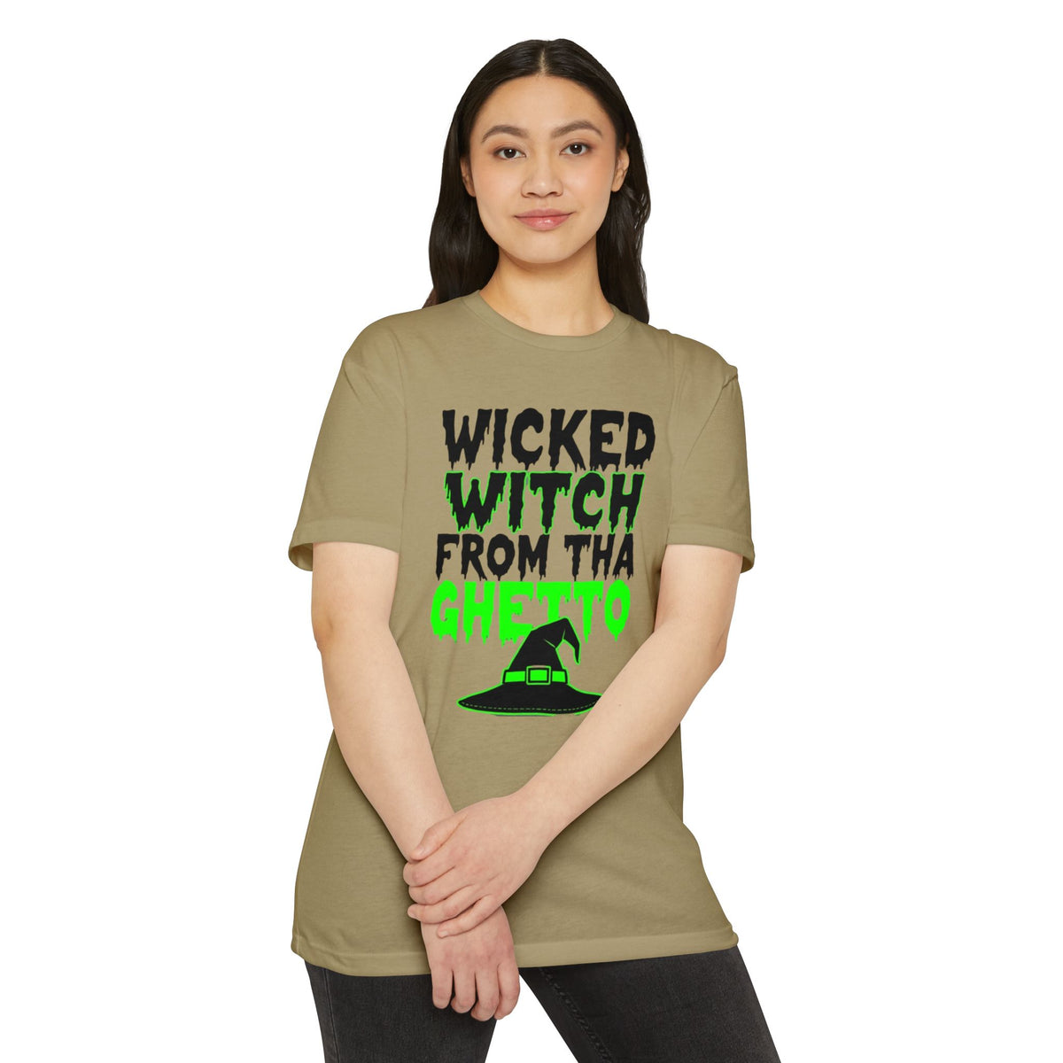 Wicked Witch T-Shirt, Funny Halloween Tee, Unisex Graphic Shirt, Spooky Costume Top, Autumn Celebration Apparel