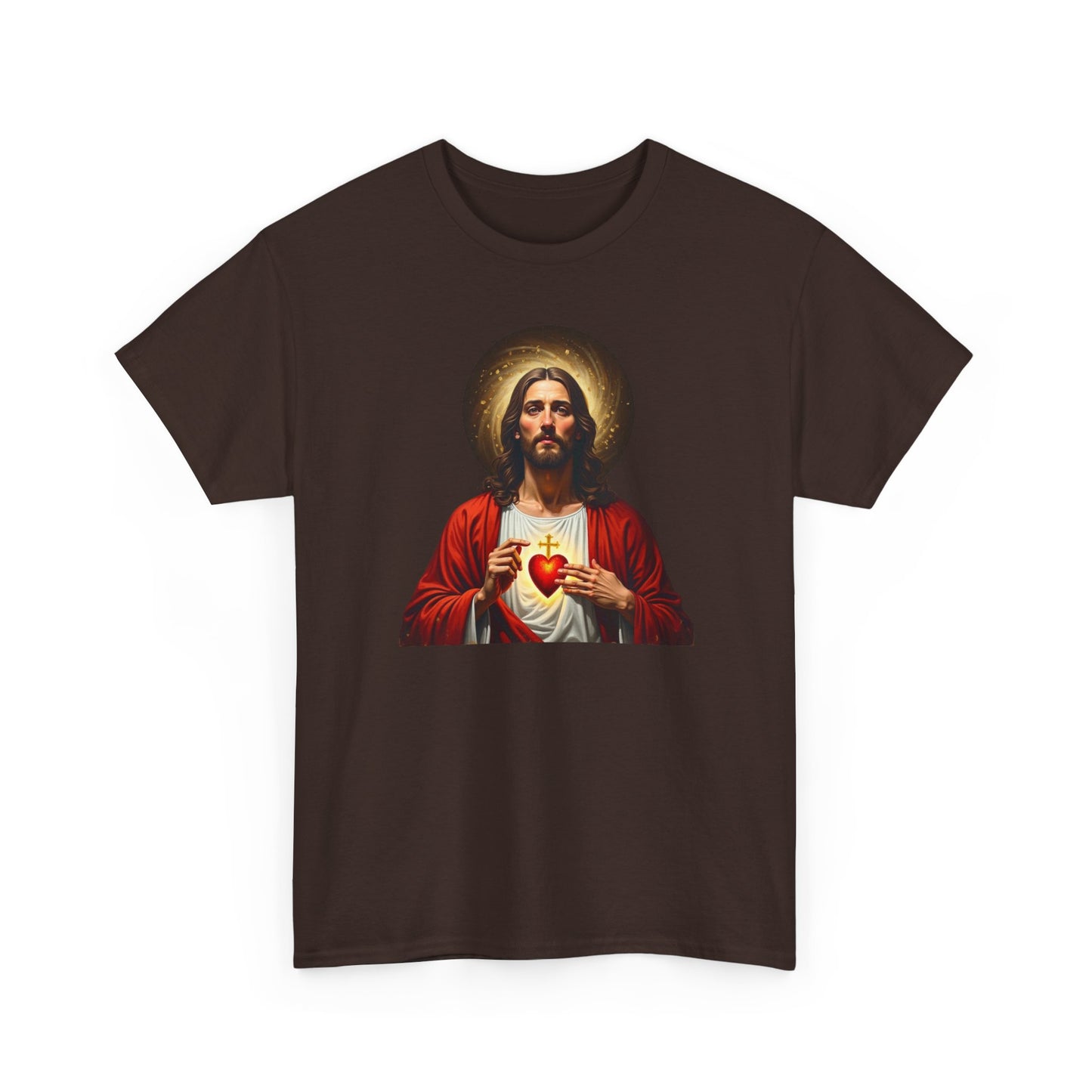 Sacred Heart Jesus T-Shirt — Vintage Religious Christian Tee