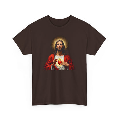 Sacred Heart Jesus T-Shirt — Vintage Religious Christian Tee