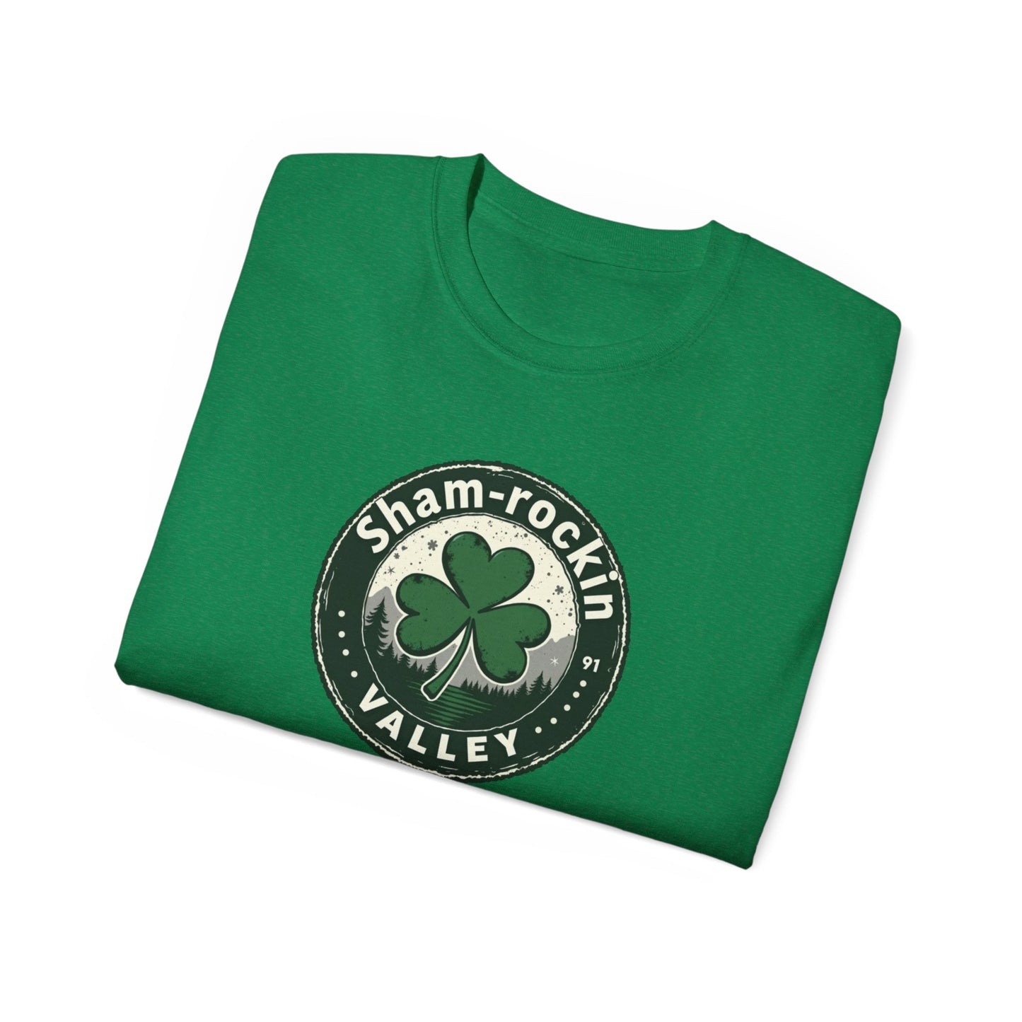 Sham-rockin' Valley T-Shirt — St. Patrick’s Day Shamrock Tee