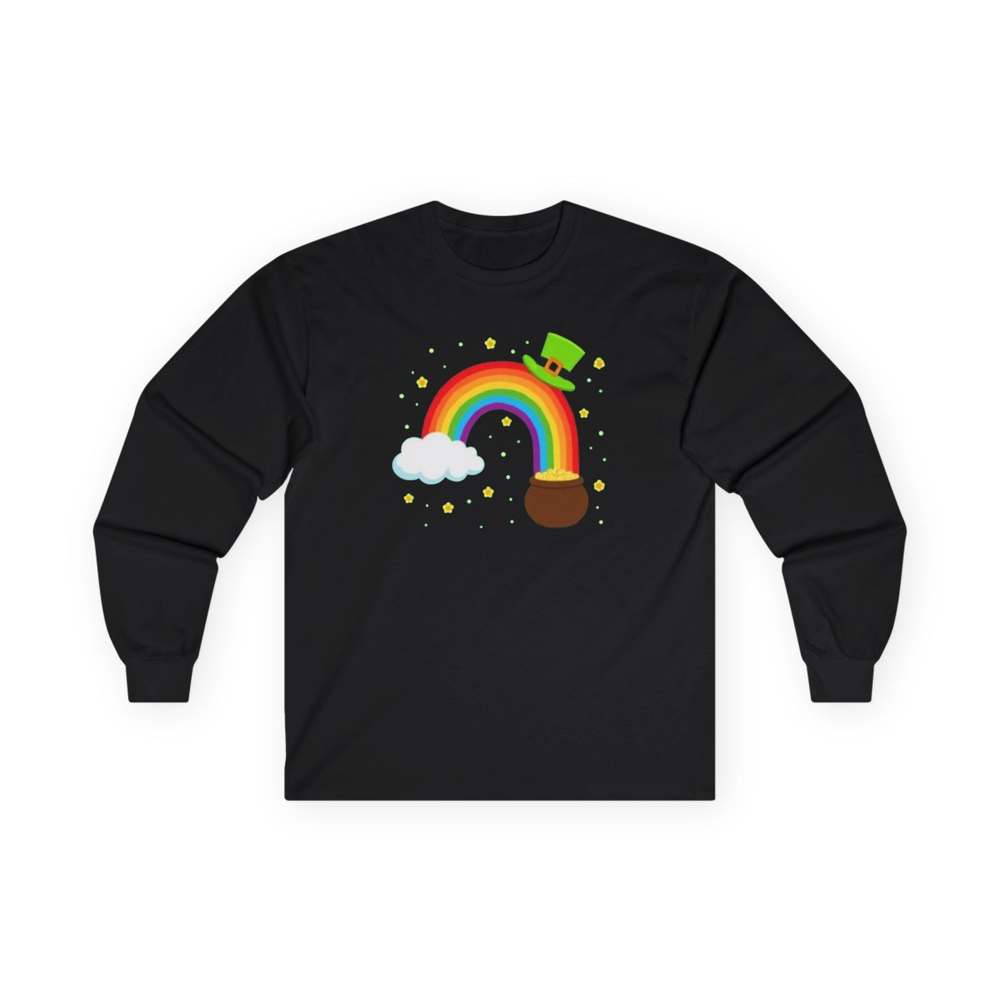 One Lucky Teacher Long Sleeve Tee — St. Patrick’s Day Shamrock Teacher Shirt