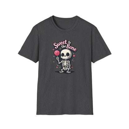 Sweet to the Bone T-Shirt — Cute Skeleton Candy Graphic Tee