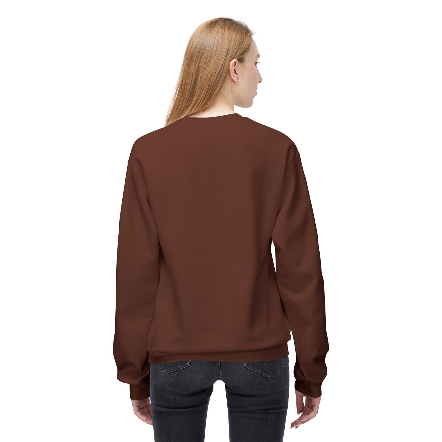 Crewneck Sweatshirt — "Beam Me Presents" UFO Holiday Gift Sweatshirt