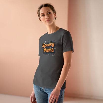 Spooky Mama Tee — Women's Halloween Graphic Shirt