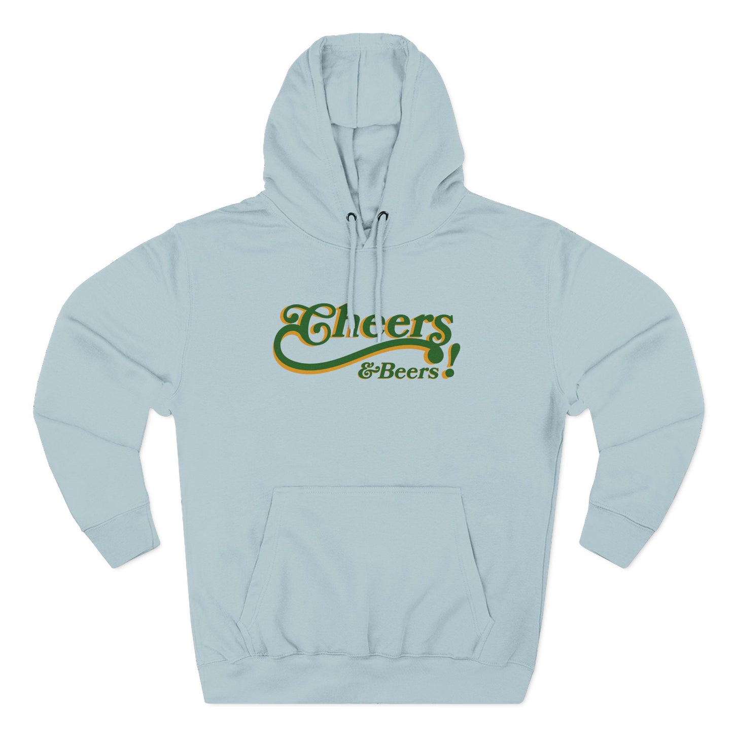 Cheers & Beers Hoodie — Retro Script St. Patrick’s Day Sweatshirt