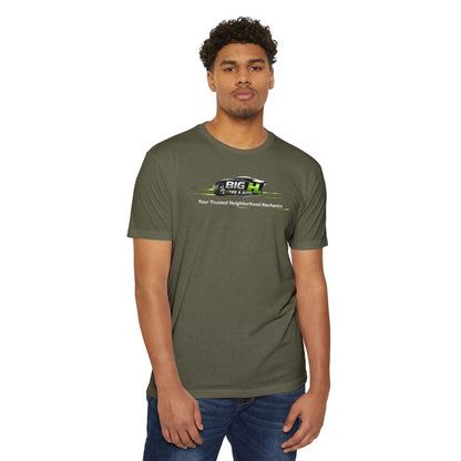 Mechanic Big H, Unisex CVC Jersey T-shirt
